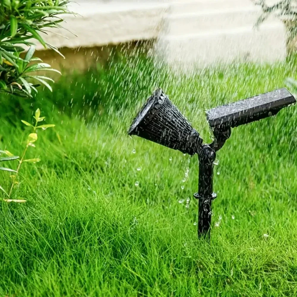 Outdoor Solar LED Garden Light Adjustable Waterproof Spotlight