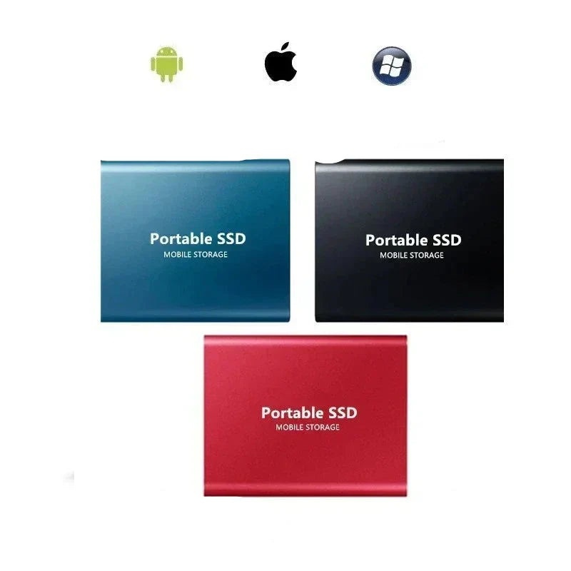 Slim External File Storage Drive