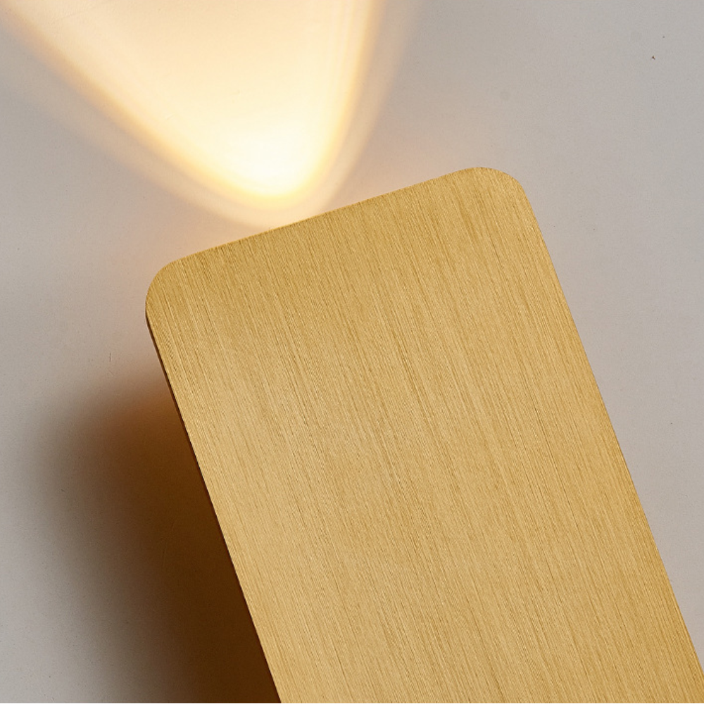 Modern Wall Sconce LED Up Down Rectangular Metal Mounted Light