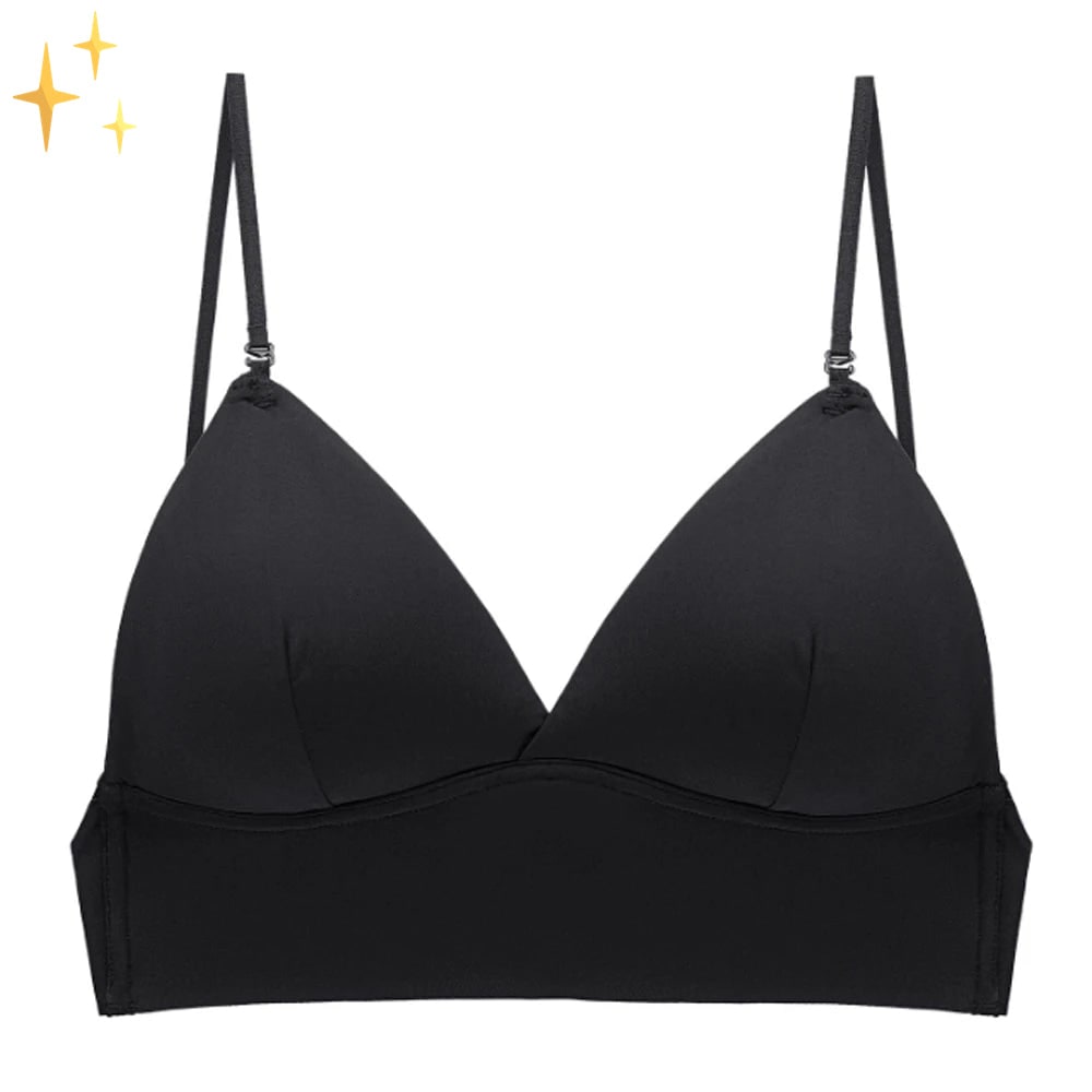 Plunge Bra Backless Low Back Seamless Adjustable Convertible Strap
